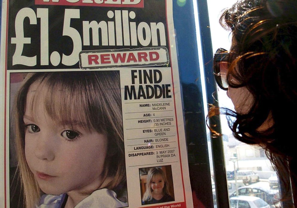 Polin behauptet, sie sei Maddie McCain. 1,5 Millionen Pfund wurden zur Belohnung für Maddies Finder*in ausgesetzt. Erfolglos. 
