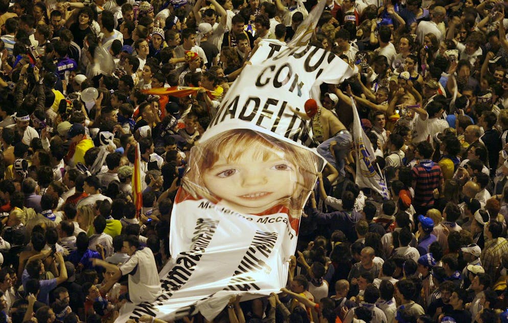 Polin behauptet, sie sei Maddie McCain. Auch Real Madrid Fans beschäftige das Verschwinden von Maddie. Im Juni 2007 hielten sie ein Transparent mit dem Gesicht der Dreijährigen in die Luft. 
