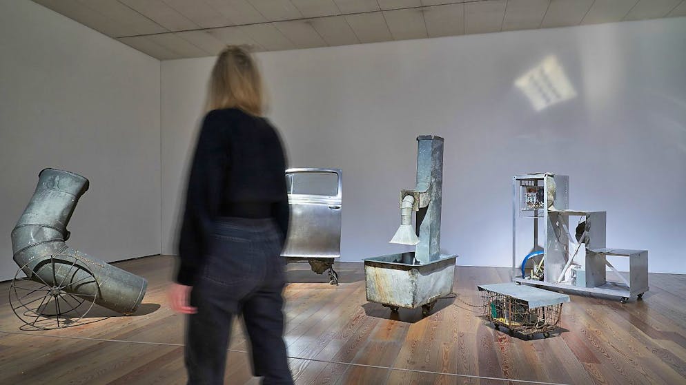 Künstlerische Spiele mit dem Hörsinn im Museum Tinguely Basel - Gallery. Robert Rauschenbergs Sound-Installation "Oracle" im Museum Tinguely.