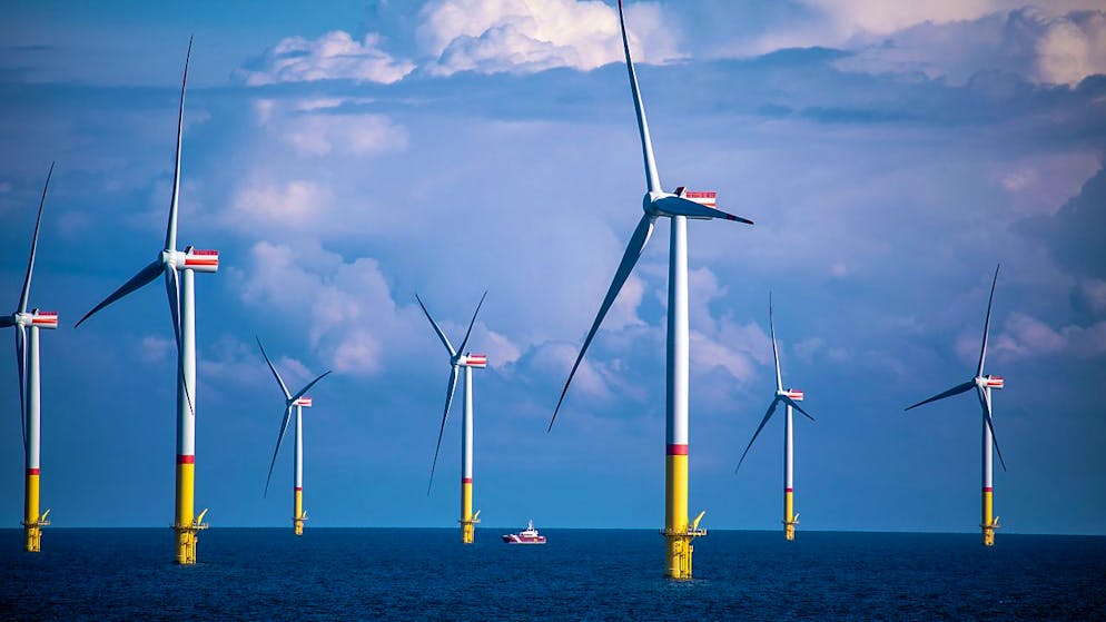 "Dank wachsender Kapazitäten und günstiger Wetterbedingungen haben Wind- und Solarenergie seit Beginn des Krieges eine Rekordmenge an EU-Strom produziert", heisst es in einer am Mittwoch veröffentlichten Analyse der Denkfabrik Ember Climate. (Archivbild)