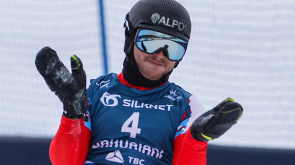 Dario Caviezel kann bereits über seine zweite WM-Medaille jubeln.