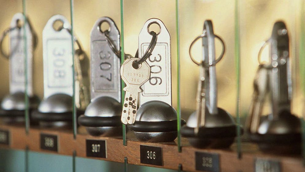 In Schweizer Hotels wurde im vergangenen Jahr so viel übernachtet wie nie zuvor. 