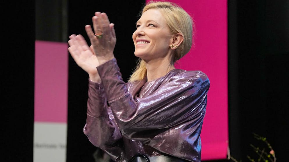 dpatopbilder - Schauspielerin Cate Blanchett auf der Berlinale. Foto: Soeren Stache/dpa