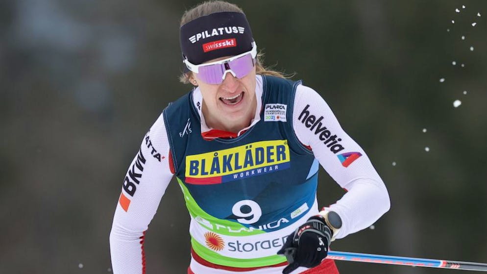 Nadine Fähndrich gibt alles, aber für den Finaleinzug reicht es nicht.