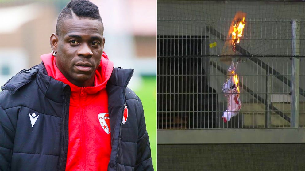 Die Nerven liegen blank. In Sion brennt nicht nur der Baum, sondern auch das Shirt von Balotelli