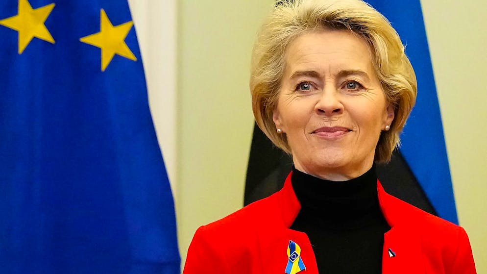 Ursula von der Leyen, Präsidentin der Europäischen Kommission. Foto: Pavel Golovkin/AP/dpa
