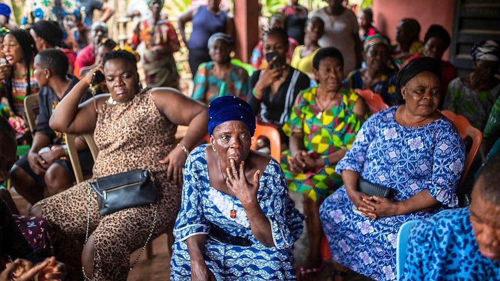 Die mit Spannung erwartete Präsidentschaftswahl in Nigeria, Afrikas bevölkerungsreichstem Land, ist trotz einiger Zwischenfälle zunächst überwiegend ruhig verlaufen. Foto: Mosa'ab Elshamy/AP/dpa