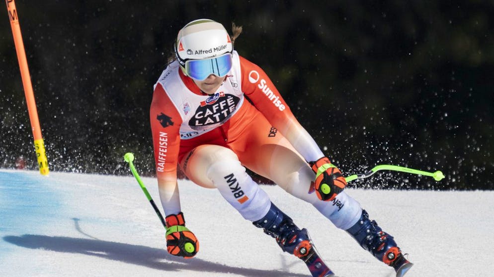 Aus der zweiten Reihe in die Top 10 - Gallery. Priska Nufer egalisiert in Crans-Montana ihr Saison-Bestergebnis