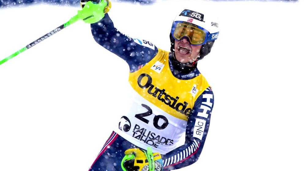 Alexander Steen Olsen à l'arrivée.
