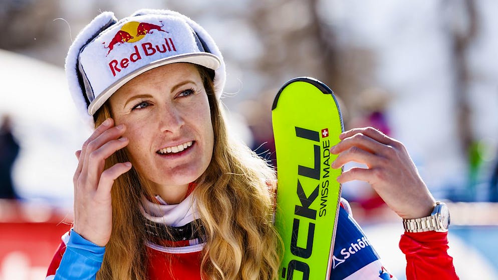 Fanny Smith hat Grund zur Freude: Bronze ist wie Gold angesichts der Verletzungsgeschichte. (Archivaufnahme)