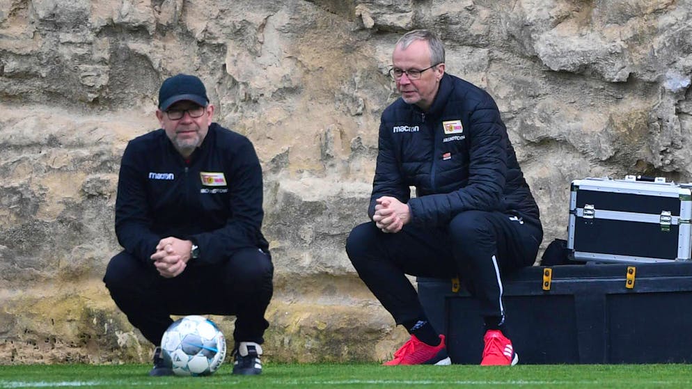 Christoph Biermann (rechts) lernte Urs Fischer als grosses Arbeitstier kennen.