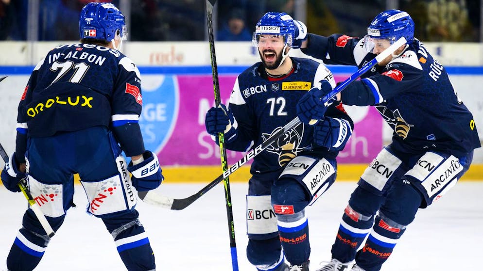 La Chaux-de-Fonds est le nouveau dauphin du leader Bâle en Swiss League.