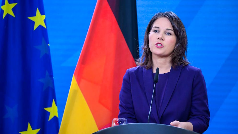Deutschlands Außenministerin Annalena Baerbock blickt mit Sorge auf den Gesetzesentwurf zur Todesstrafe in Israel. Foto: Bernd von Jutrczenka/dpa