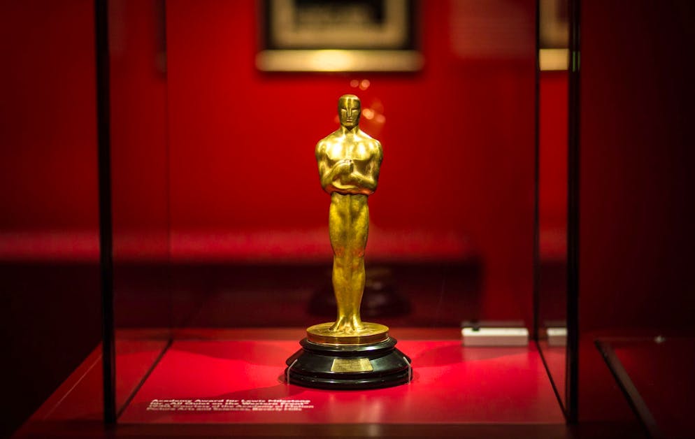 Die Oscar-Trophäe, die der US-Regisseur Lewis Milestone für den für seinen Film «All Quiet on the Western Front» erhielt.