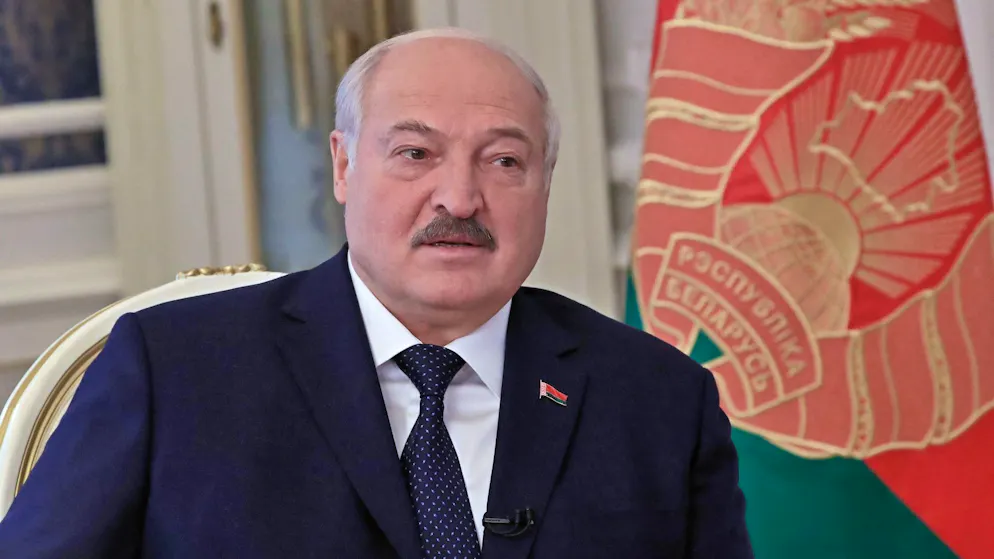 Alexander Lukaschenko, Machthaber in Belarus.