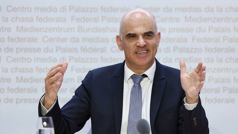 Il presidente della Confederazione Alain Berset