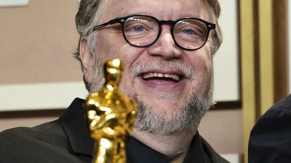 Guillermo del Toro, winner of the award for best animated feature film for 