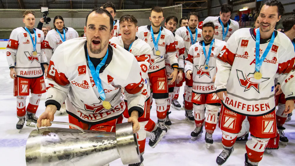 Les Valaisans avaient remporté la MyHockey League l'année passée