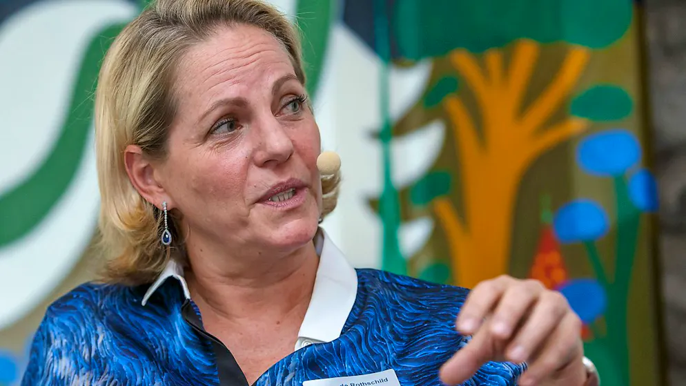 Ariane de Rothschild préside la banque privée genevoise Edmond de Rothschild depuis avril 2019. Elle en deviendra la directrice générale (archives).
