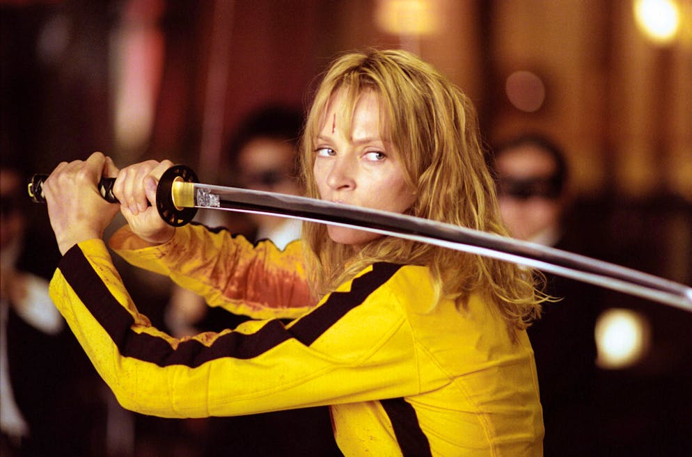 Quentin Tarantino: Das Drehbuch für seinen letzten Film steht. Uma Thurman galt lange Zeit als Muse von Tarantino, «Kill Bill» machte sie zum Action-Star.
