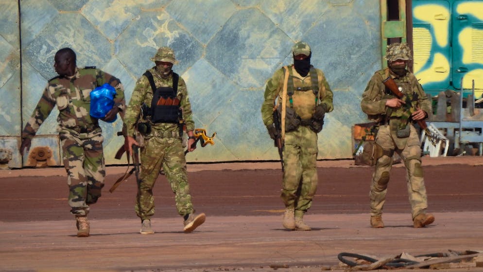 Auch dieses Foto von Wagner-Soldaten in Mali stammt vom französischen Militär.