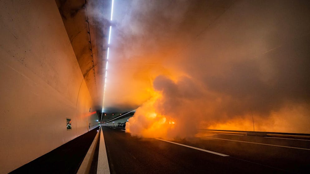 Sicherheit auf neuem Level. Das alles geht los bei einem Feuer im neuen Gubrist-Tunnel