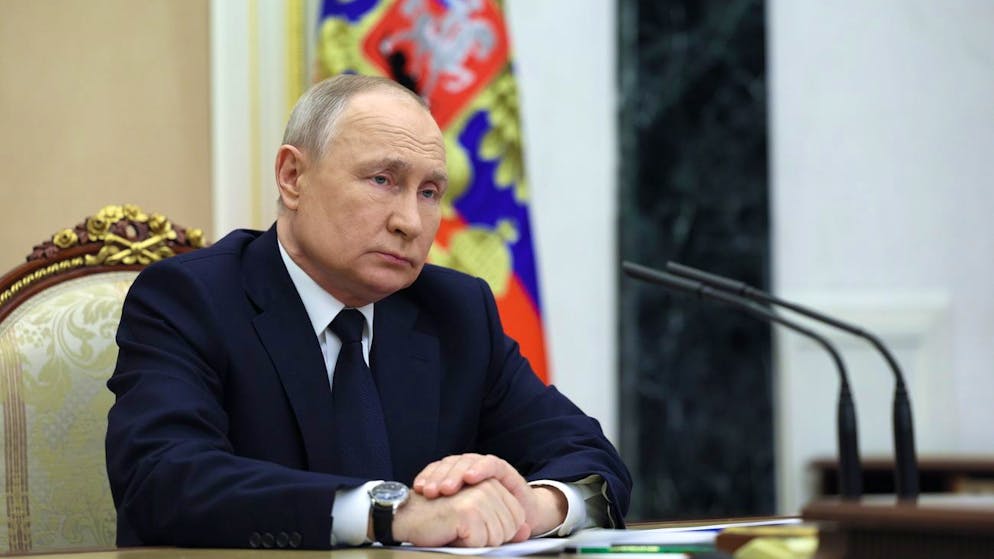 Russlands Präsident Wladimir Putin am 25. März 2023.