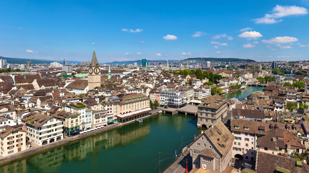Das sind die kriminellsten Städte der Schweiz 2022. Auf Platz 3 folgt die Stadt Zürich. Besonders Diebstähle, Einbrüche und Gewaltdelikte haben zugenommen. (Archivbild).