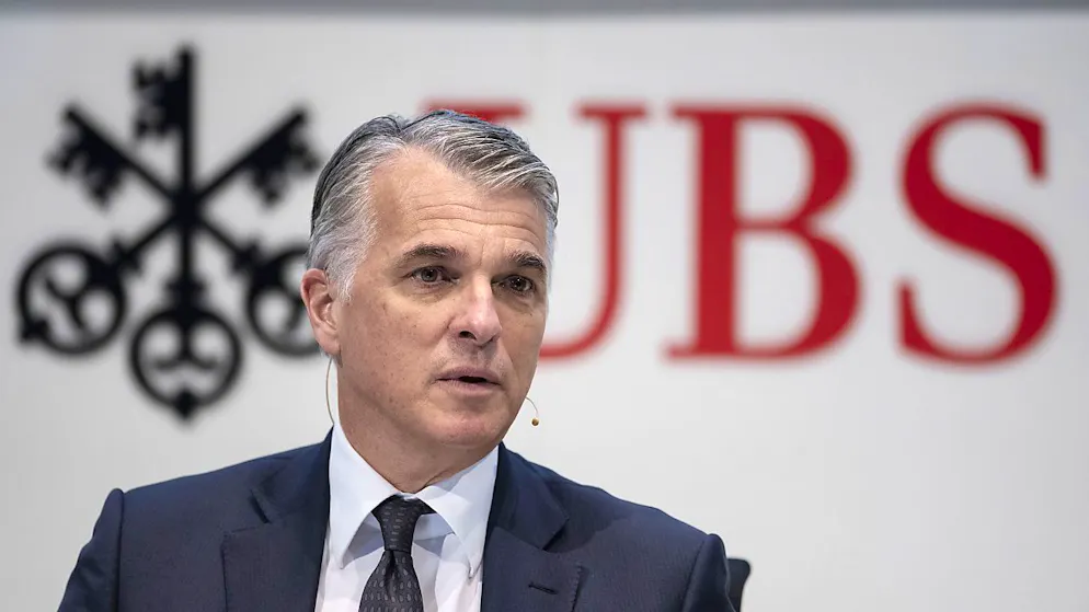 Sergio Ermotti, Chef der UBS zeigt sich zufrieden. Die UBS verzeichnet einen Gewinn von 5,1 Milliarden US-Dollar. (Archivbild)