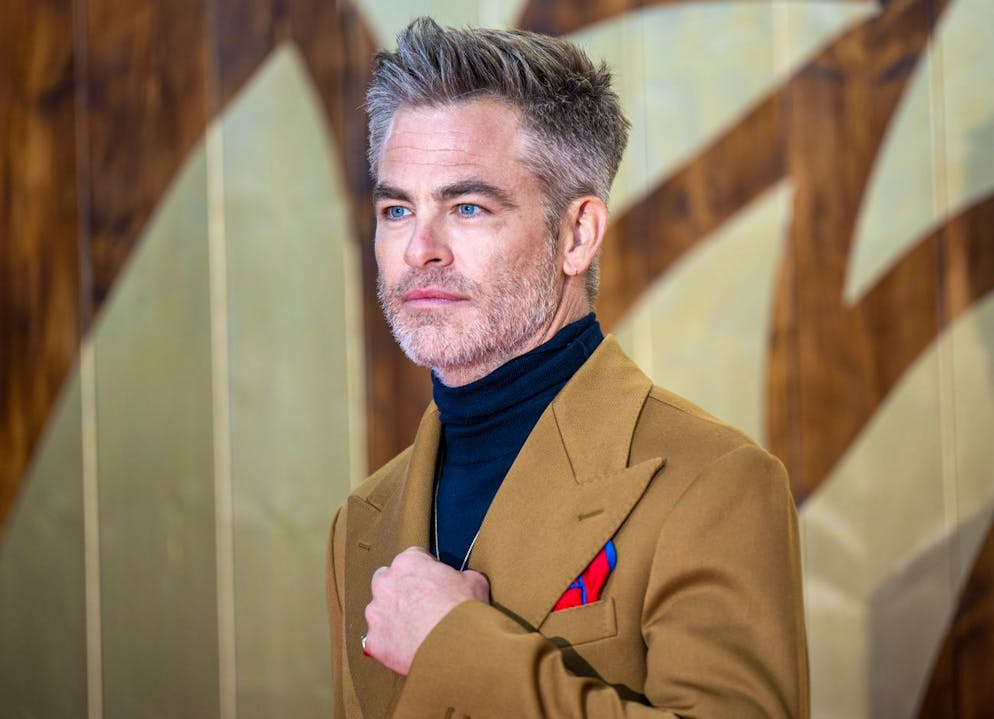 Chris Pine stars in Dungeons & Dragons.  Hollywood star Chris Pine appears here at the film's March 20 premiere in Berlin. 