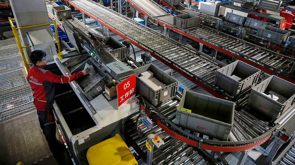 Acteur très important du commerce en ligne en Chine, JD.com a été durement touché  par l'épidémie de Covid-19 et le tour de vis réglementaire des régulateurs chinois contre les entreprises de l'internet (archives).