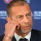 epa09939704 UEFA president Aleksander Ceferin looks on during a press conferences following the 46th Ordinary UEFA Congress in Vienna, Austria, 11 May 2022. The UEFA Executive Committee on 10 May approved the final format for the European club competitions as of the 2024/25 season. The key points for the flagship competition, the UEFA Champions League, are no more access granted based on club coefficients, eight matches instead of ten in the new league phase, an increase from 32 to 36 teams and the criteria for the allocation of the four additional places in the UEFA Champions League. EPA/CHRISTIAN BRUNA
