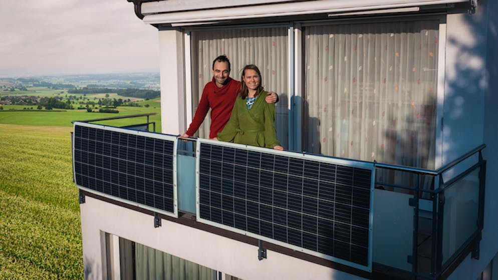 Centrale solaire sur balcon