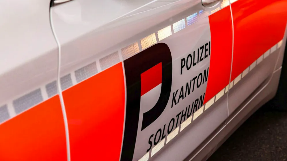 Die Polizei Solothurn hat einen Mann verhaftet. 