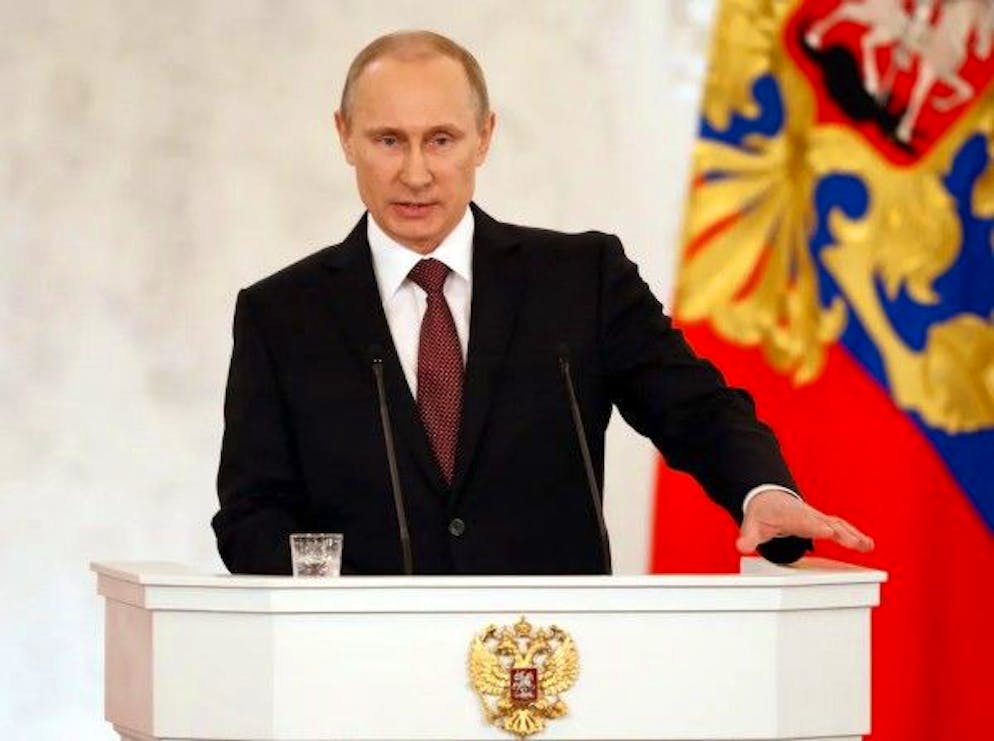 Il discorso di Putin alla Duma del 18 marzo 2014.
