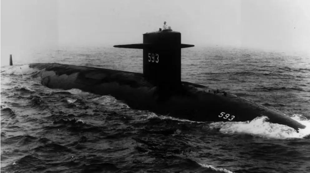 L'USS Tresher fotografato il 24 luglio 1961.