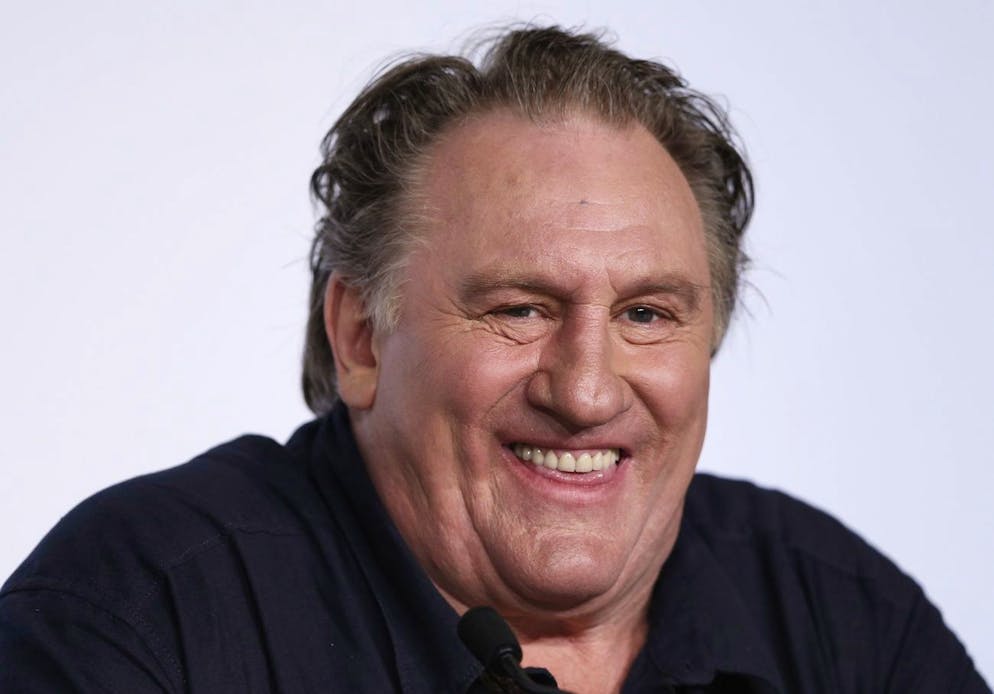 Gerard Depardieu in una foto del 2015.
