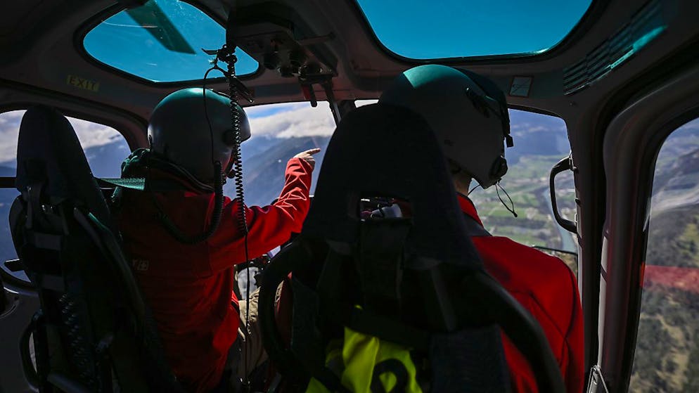 Deux hélicoptères puis une mission terrestre ont tenté de venir en aide aux randonneurs (Image prétexte).