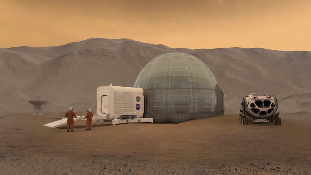 «Mars Dune Alpha». Nasa stellt Haus für Leben auf dem Mars vor
