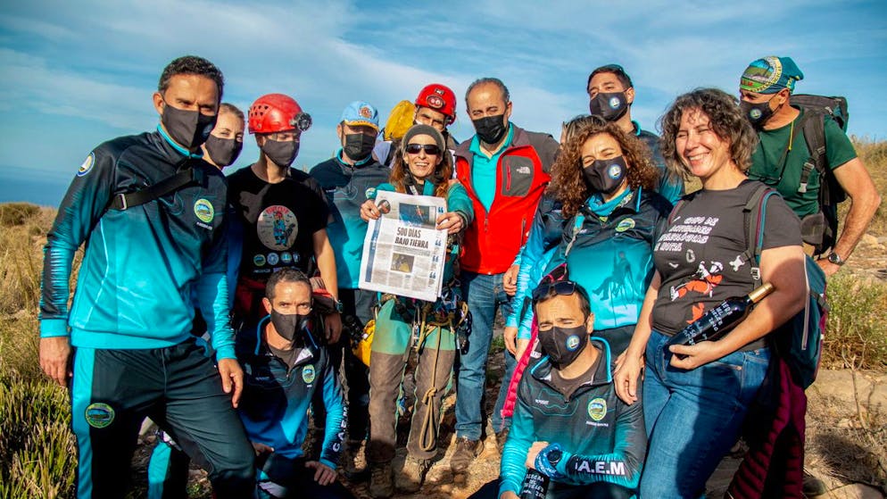 Nuovo record. Un'alpinista in Spagna trascorre 500 giorni in una grotta