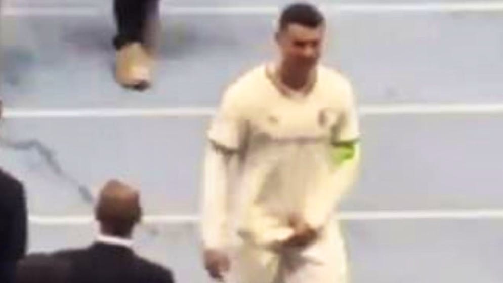 Obszöne Geste. Droht Ronaldo jetzt die Abschiebung aus Saudi-Arabien?