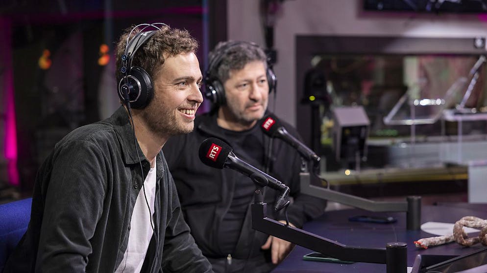 Couleur 3, ici avec son chef d'antenne Antoine Multone, laisse l'antenne jeudi à l'intelligence artificielle (archives).