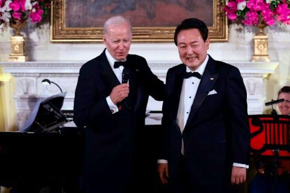 Karaoké à la Maison Blanche : le président sud-coréen épate Joe Biden