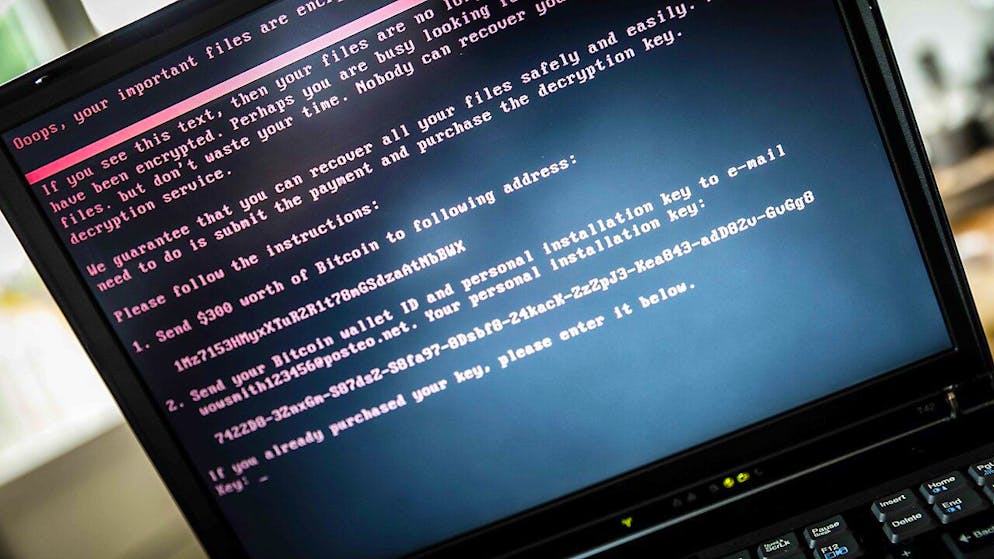 Un rançongiciel, ou «ransomware», est un logiciel malveillant qui prend en otage des données sur un ordinateur (image d'illustration).