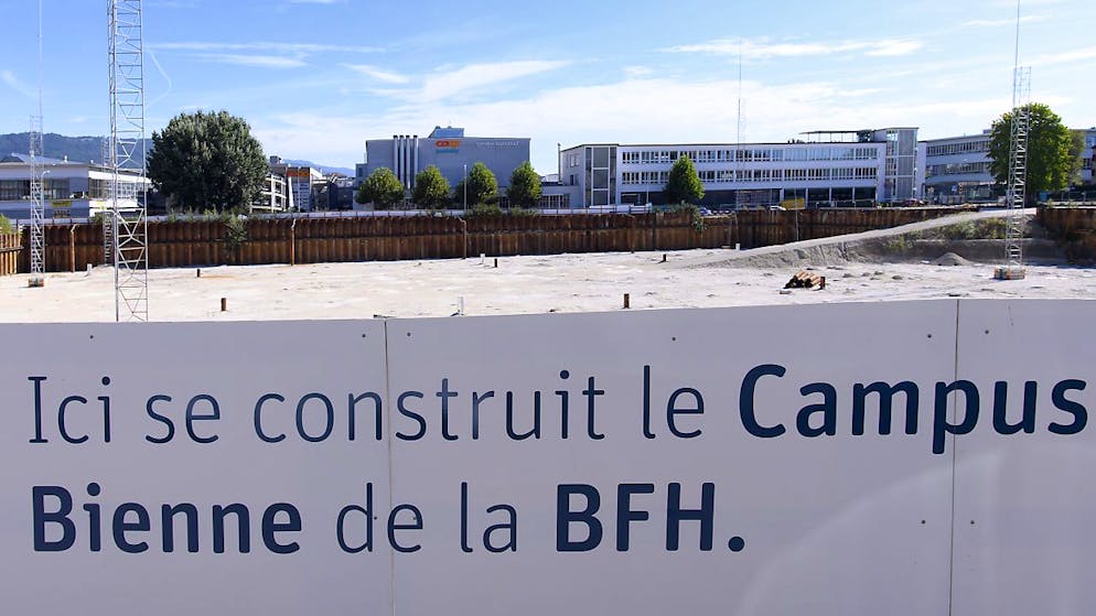 bluewin.ch - Only 20 percent Swiss wood is used in the construction of the Biel/Bienne campus