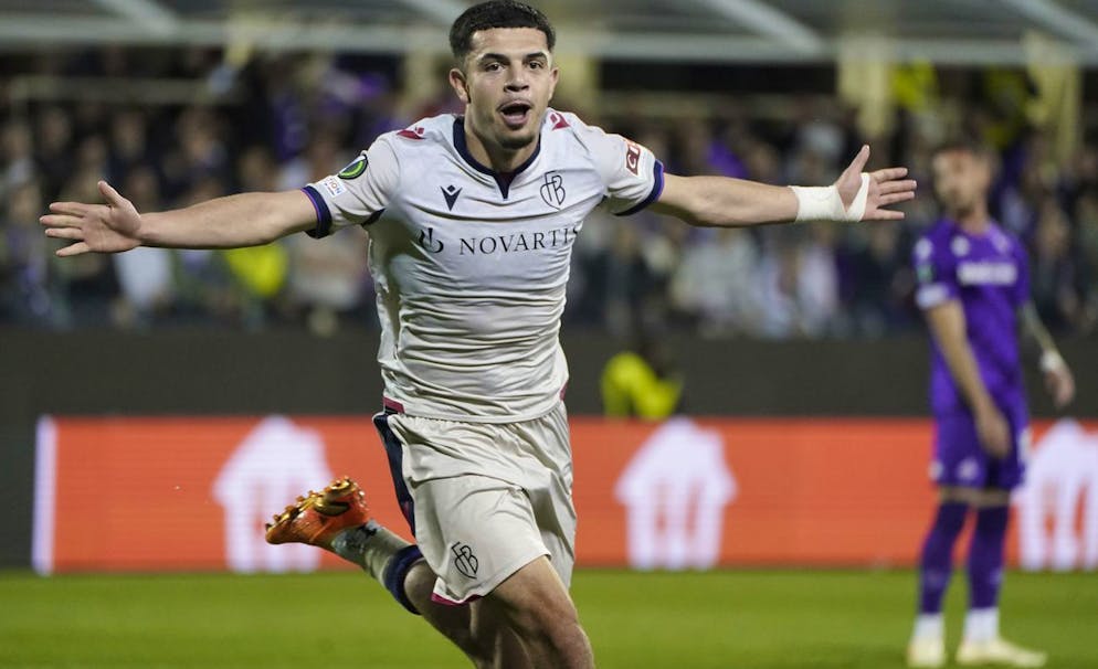 Proveniente dal Losanna, il valore di mercato attuale di Zeki Amdouni - autore del gol della vittoria a Firenze - è di 5 milioni di euro.