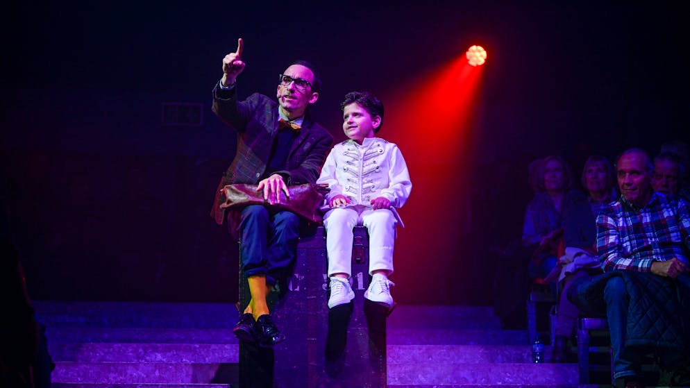 «Géraldine Knie sagte mir, sie fände es schön, wenn ich einen gemeinsamen Auftritt mit Maycol kreieren könnte»: Marc Haller alias Erwin aus der Schweiz.