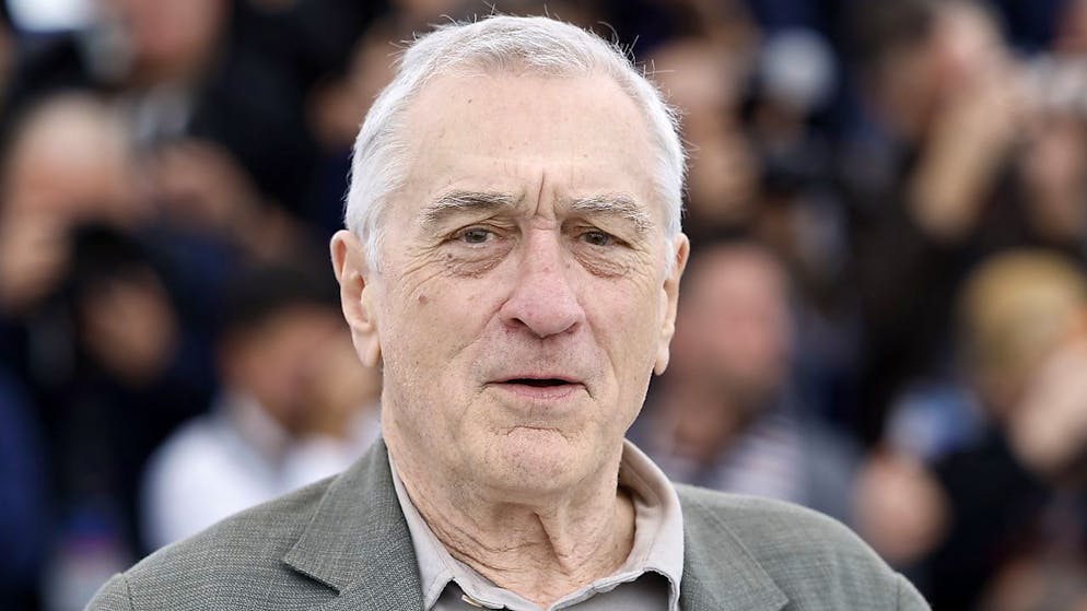 Robert De Niro alla prima di «Killers of the Flower Moon» a Cannes.