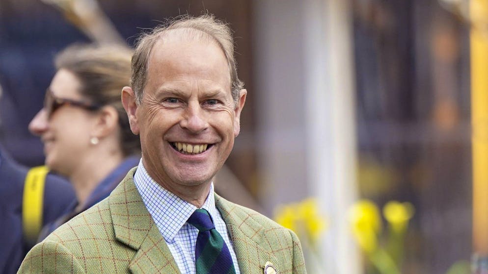 Prinz Edward, Graf von Wessex, ist seit März 2023 auch Herzog von Edinburgh.