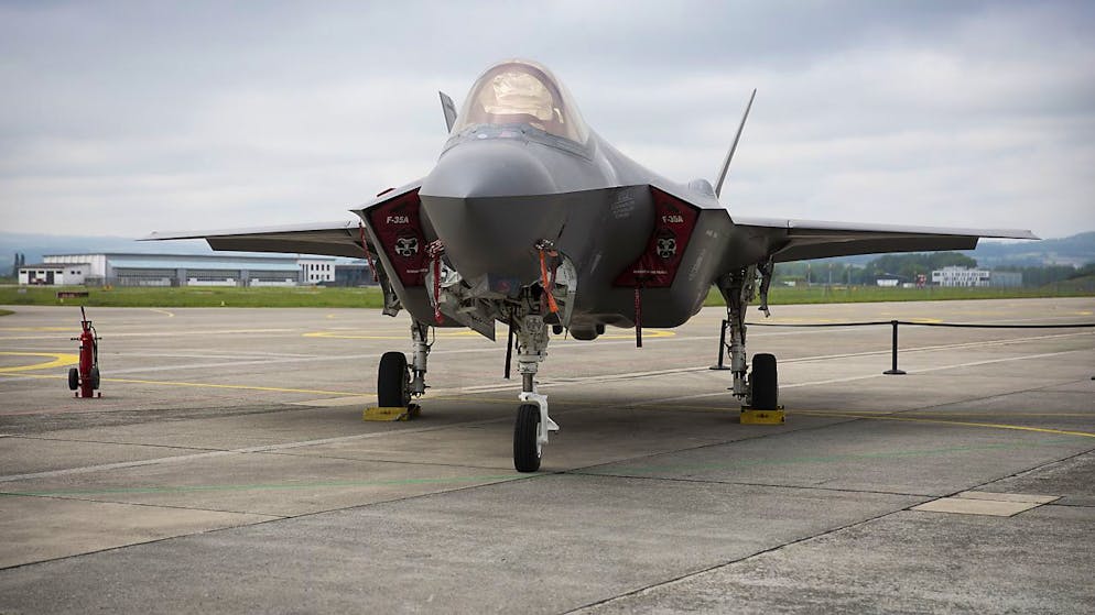 In Zukunft sollen die F-35 der Schweizer Armee auf dem Militärflughafen in Payerne stationiert sein. 